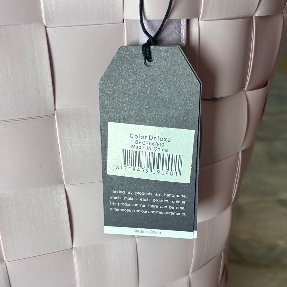 Handed By Deluxe Shopper Tote Soft Lilac Rare | made with Recycled material NWT - Picture 7 of 16